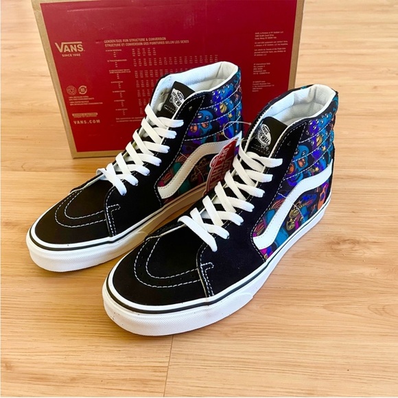Vans SK8-Hi Trippy Drip Preto Multi
VNOA7Q5NOZB Women Size 9.5 US
Mens 8.0 US - Picture 6 of 13